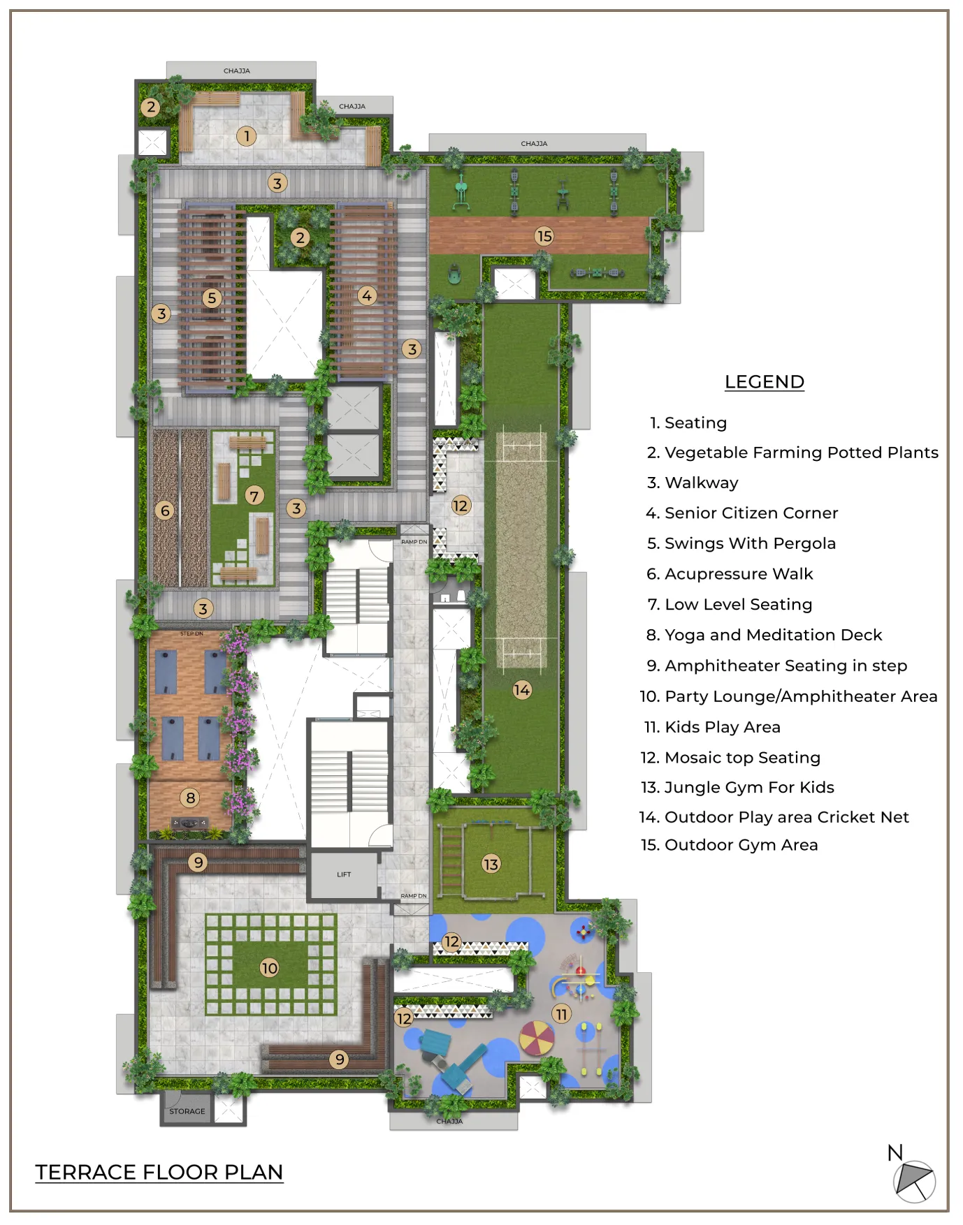 Refuge floor Layout